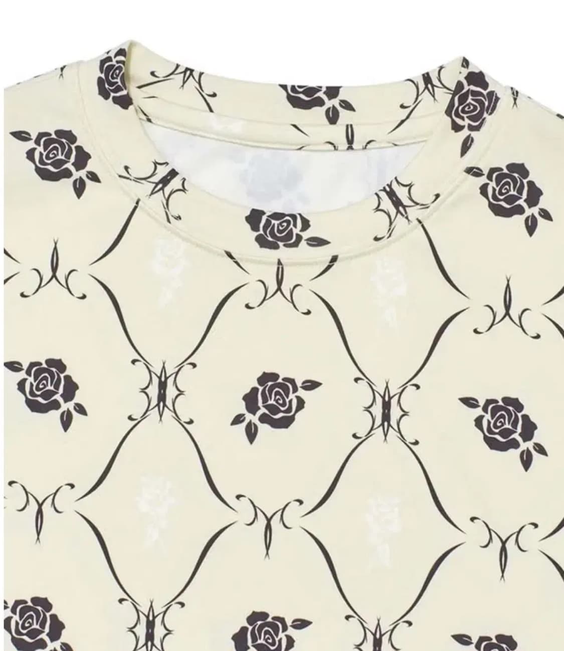 (기준 kijun) Wilde Rose Jersey Top 상품이미지3