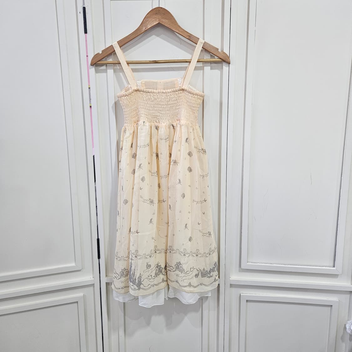 로맨틱 프린트 셔링 원피스 상품이미지5