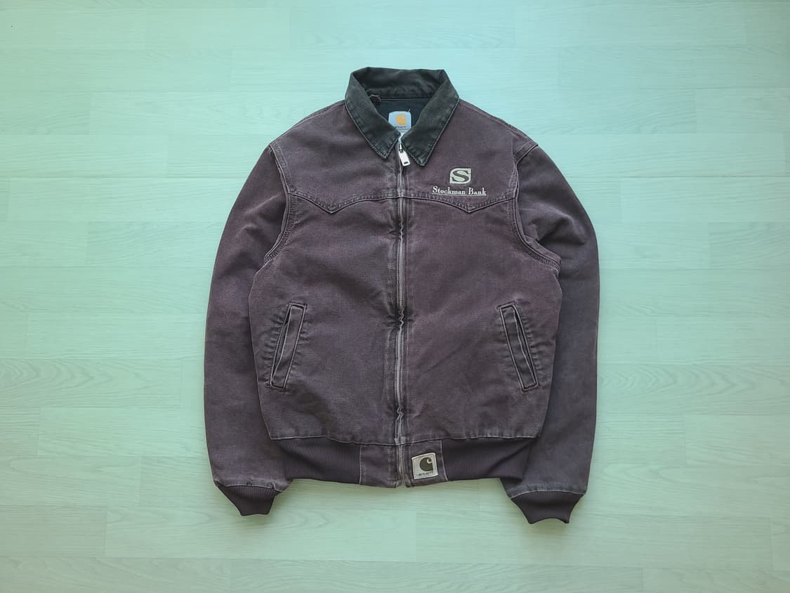 칼하트 j14 brg 버건디 산타페 자켓 상품이미지1