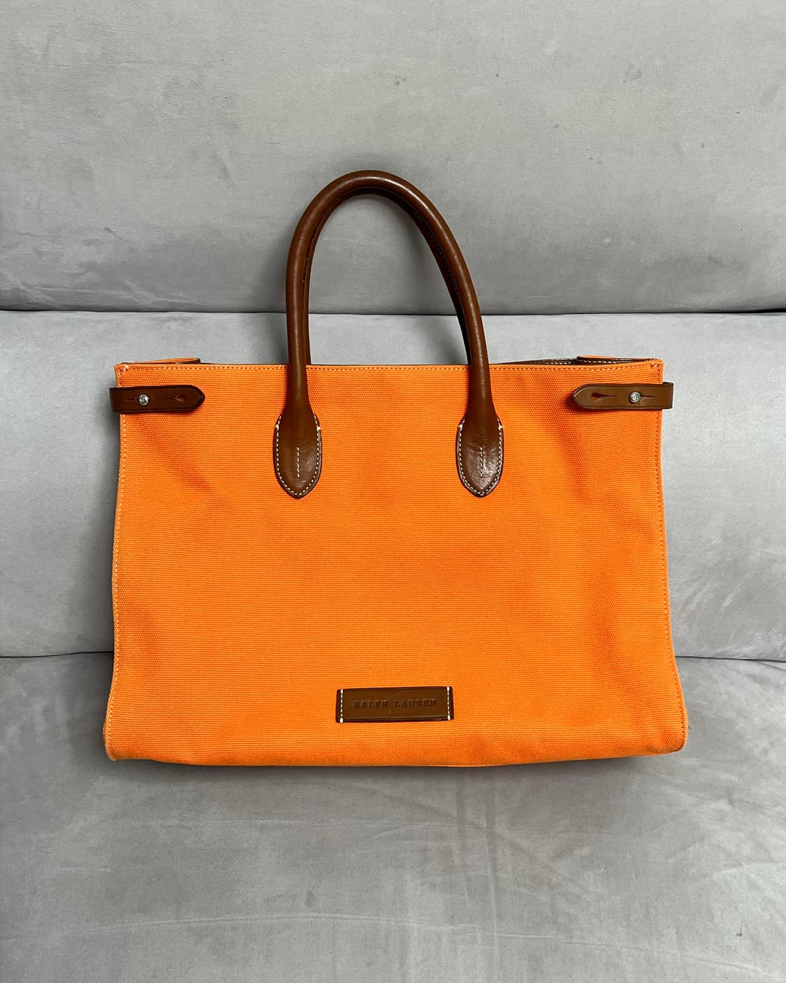 Ralph Lauren Canvas Ricky Tote 상품이미지2