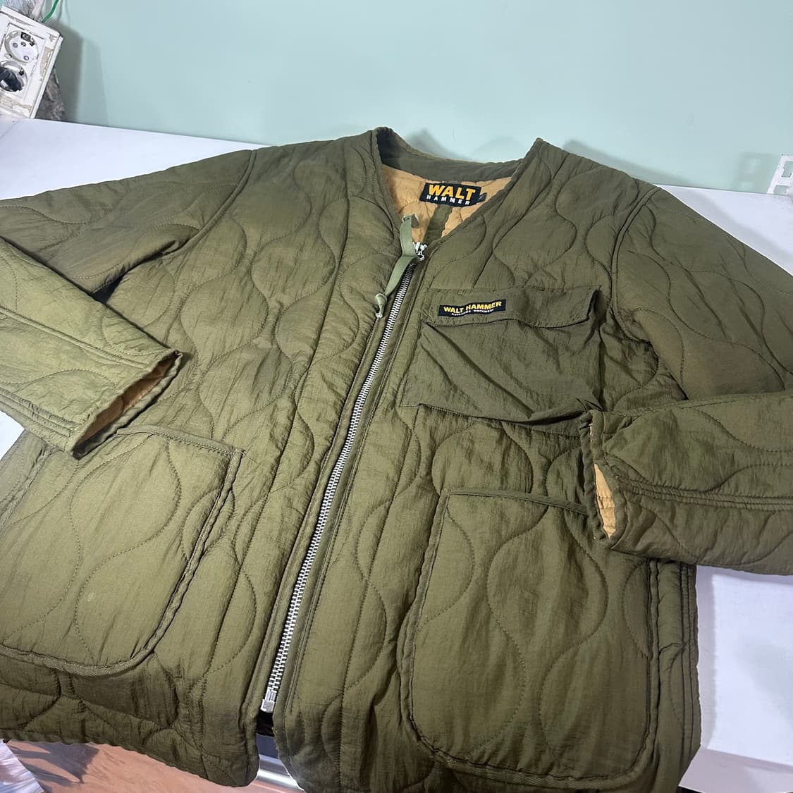 M 윌트해머 3포켓 카키 라이너 깔깔이자켓 상품이미지1