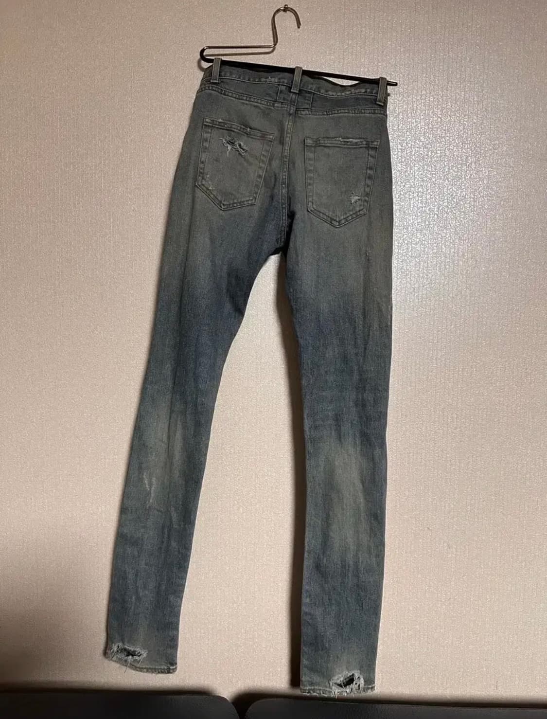 [백화점구매 - 한글택] 생로랑 15 무파진 -허리 28 사이즈 상품이미지2