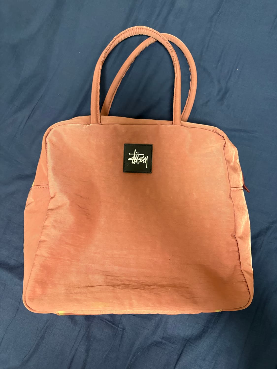 스투시 Dreya Bowler Bag 토트백 인디고 핑크 상품이미지3