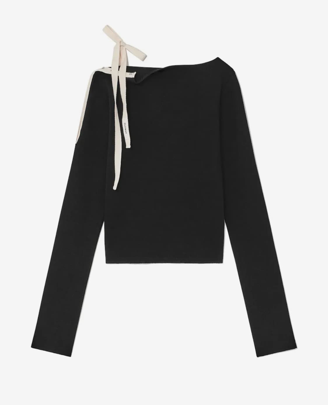 글로니  루이사 롱슬리브 LOUISA LONG SLEEVE (BLACK) 상품이미지2