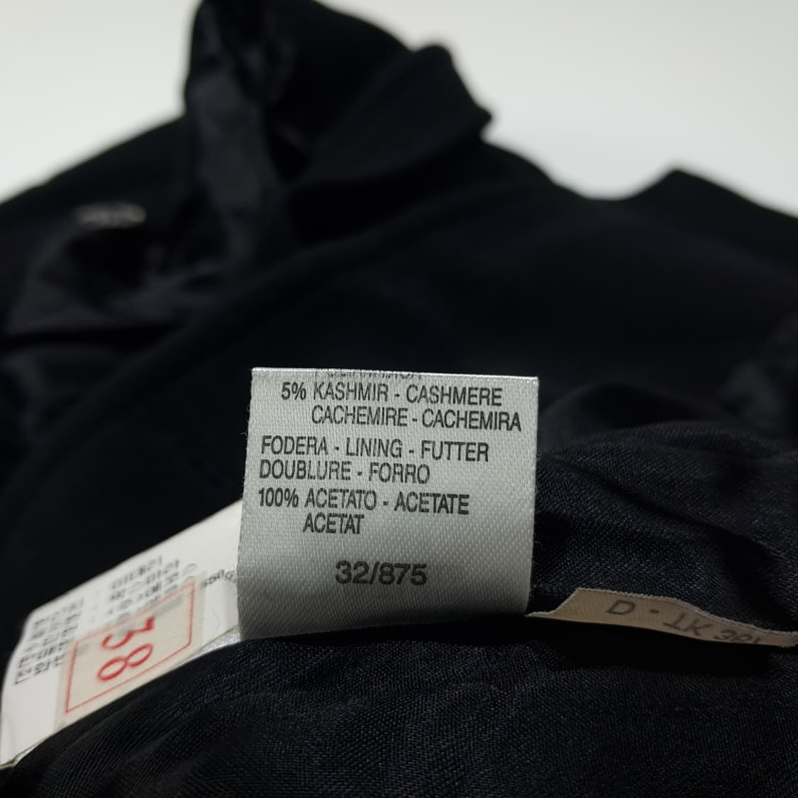 CL221 L 막스앤코 90s 이태리판 울캐시미어 더블 코트 자켓 상품이미지8