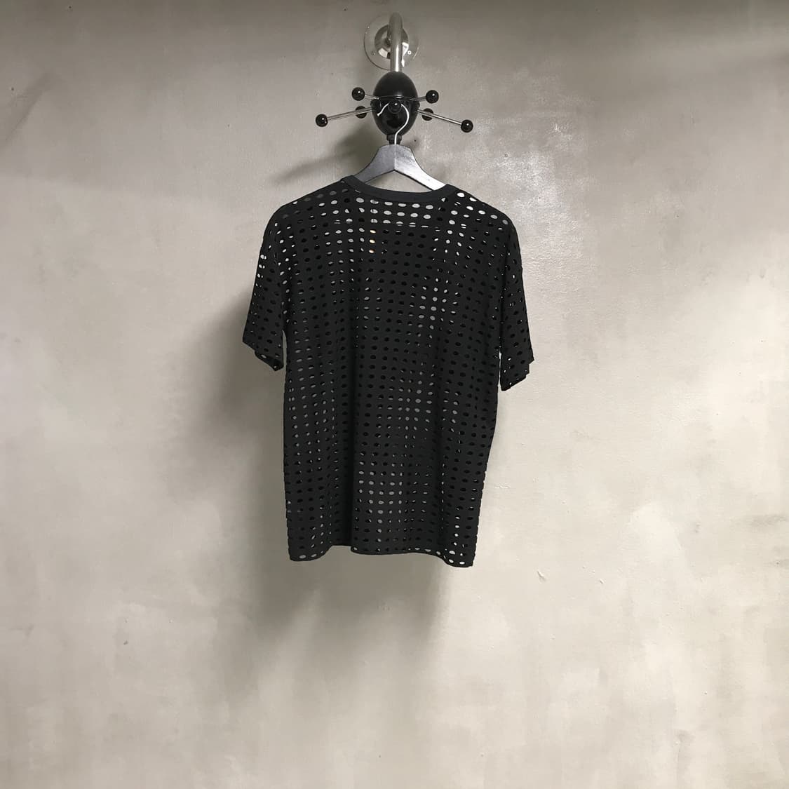 알렉산더왕 펀칭 블랙 반팔 티셔츠 XS(W) 상품이미지6