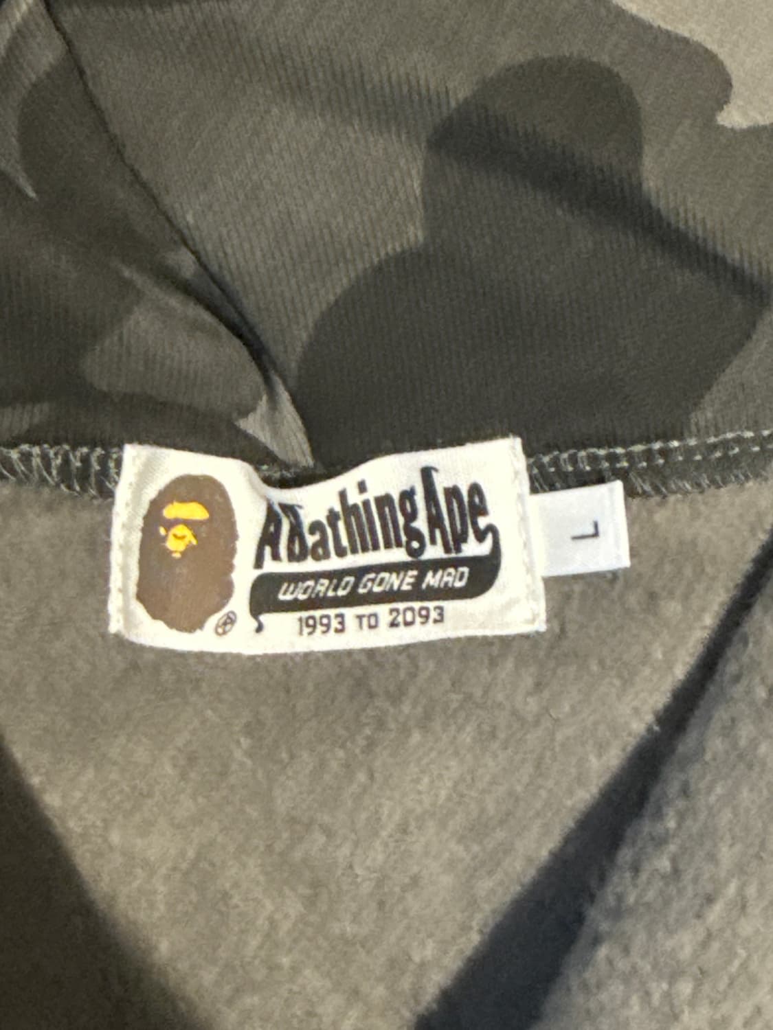 베이프 샤크 후드집업 흑계 상품이미지3