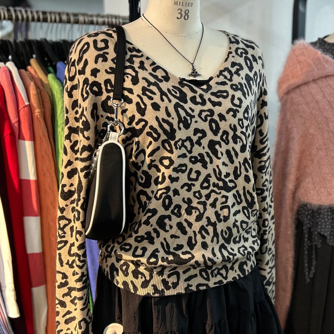 Armani Jeans Archive Leopard Knit 상품이미지1