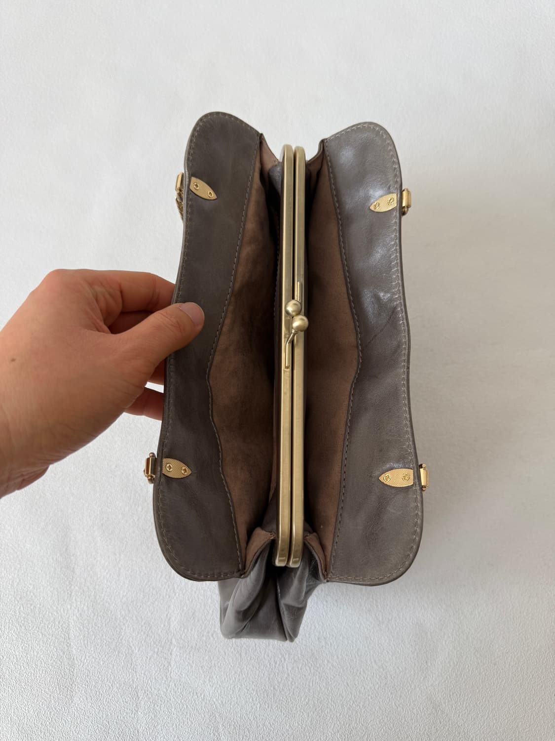 LANCASTER 레더 체인 숄더백 상품이미지6