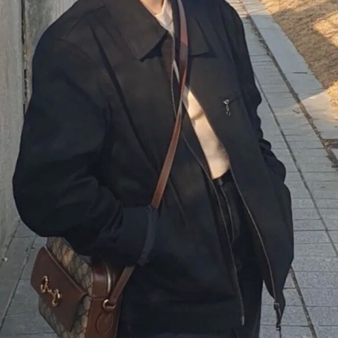 무탠다드 워크 자켓 L사이즈 블랙 상품이미지5