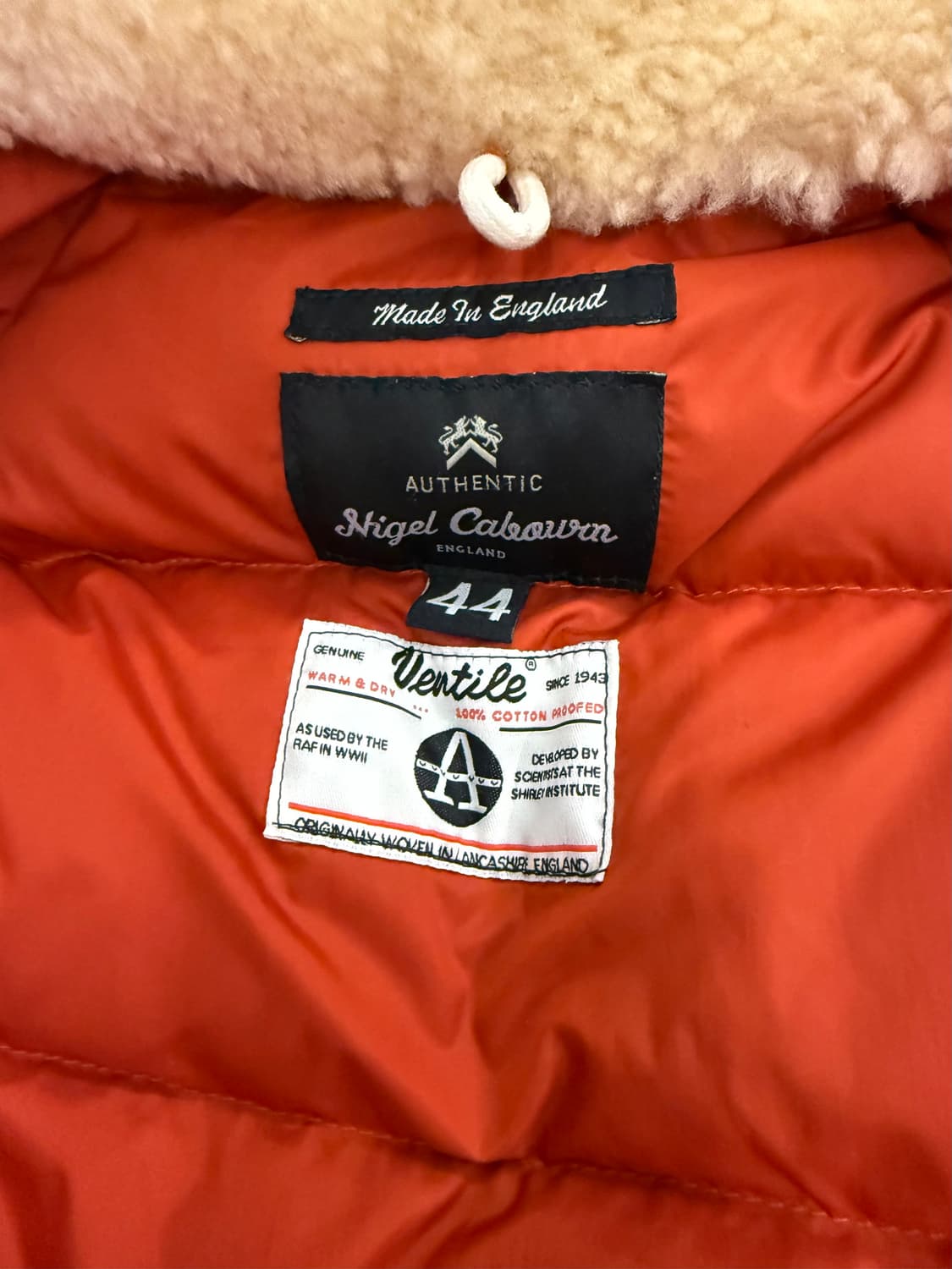 나이젤 카본 에베레스트 패딩 옐로우 44 사이즈 상품이미지4