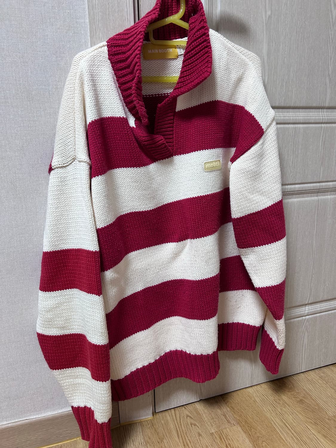 메인부스 Traveler 오버사이즈 스웨터 3 사이즈 상품이미지3