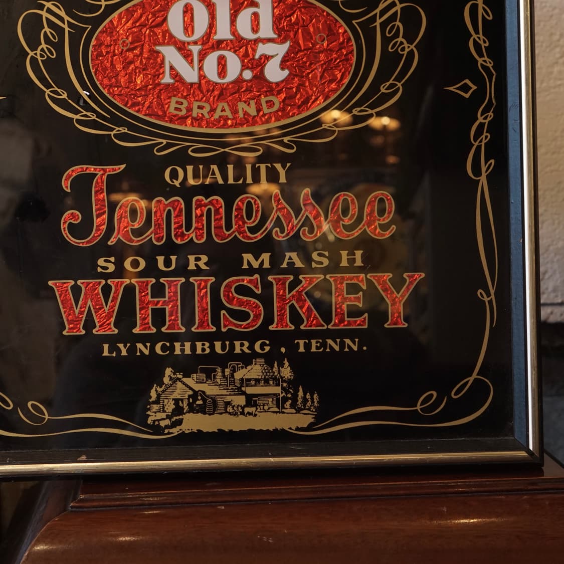 빈티지 잭다니엘 거울 액자 상품이미지4