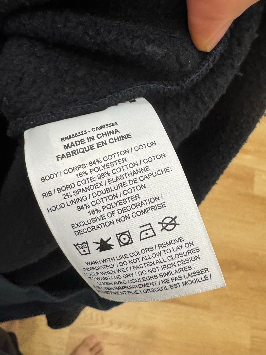 나이키 x 슈프림(NIKE x SUPREME) 하프집업 후드티  상품이미지6