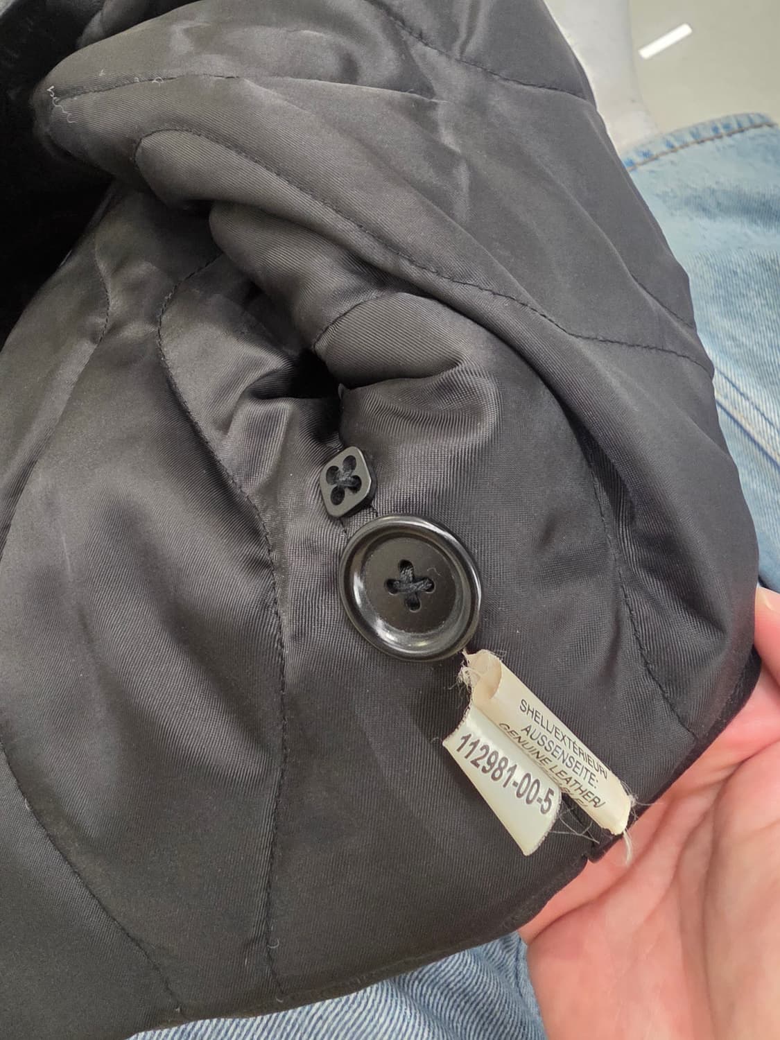 올드 갭 레더 카코트 XL 상품이미지4