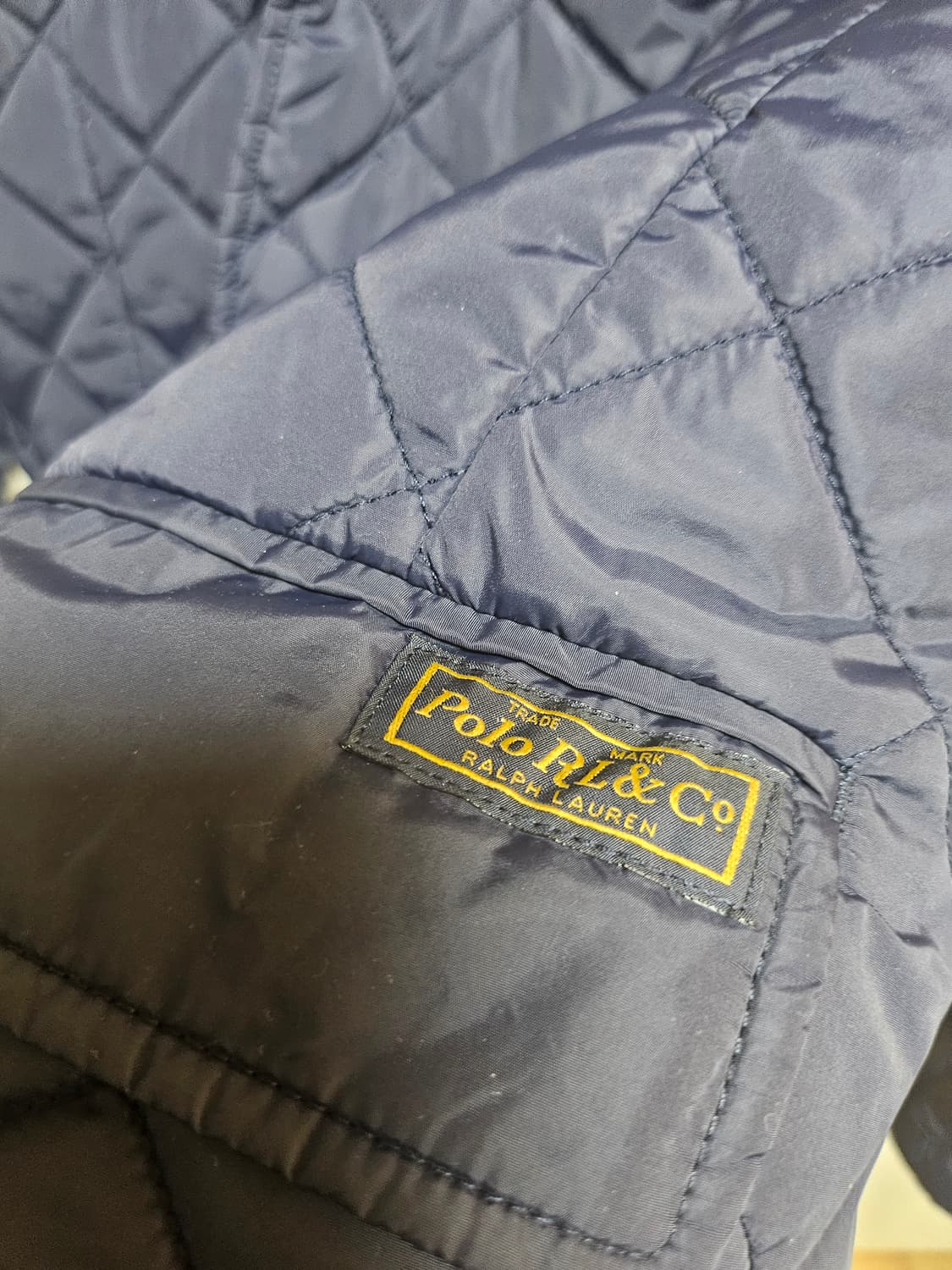 폴로 랄프로렌 퀼팅 블레이저 자켓  사이즈 상품이미지2