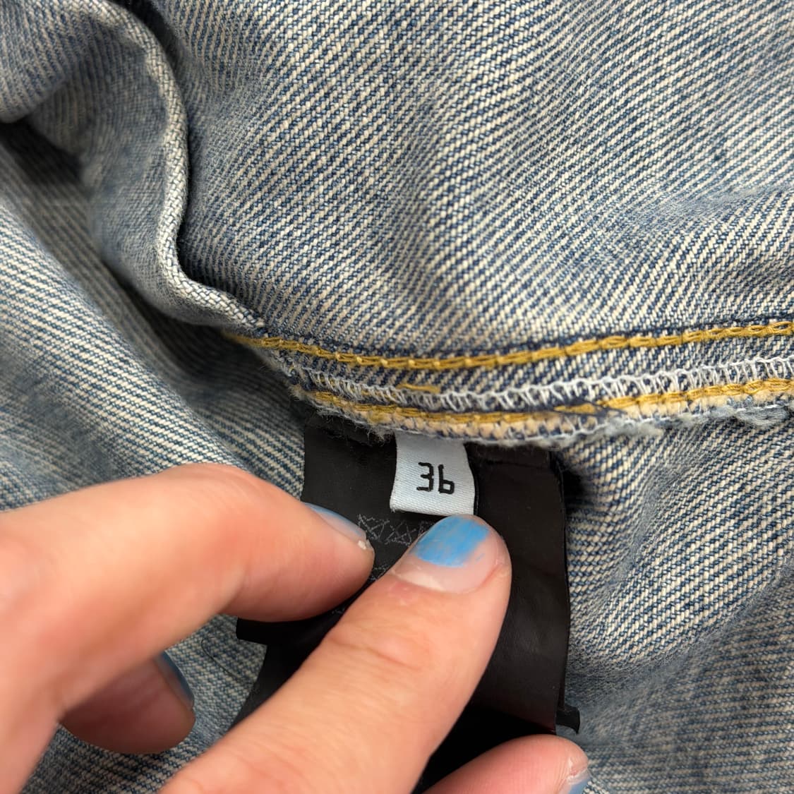 BALENCIAGA swing denim jacket 36 상품이미지7