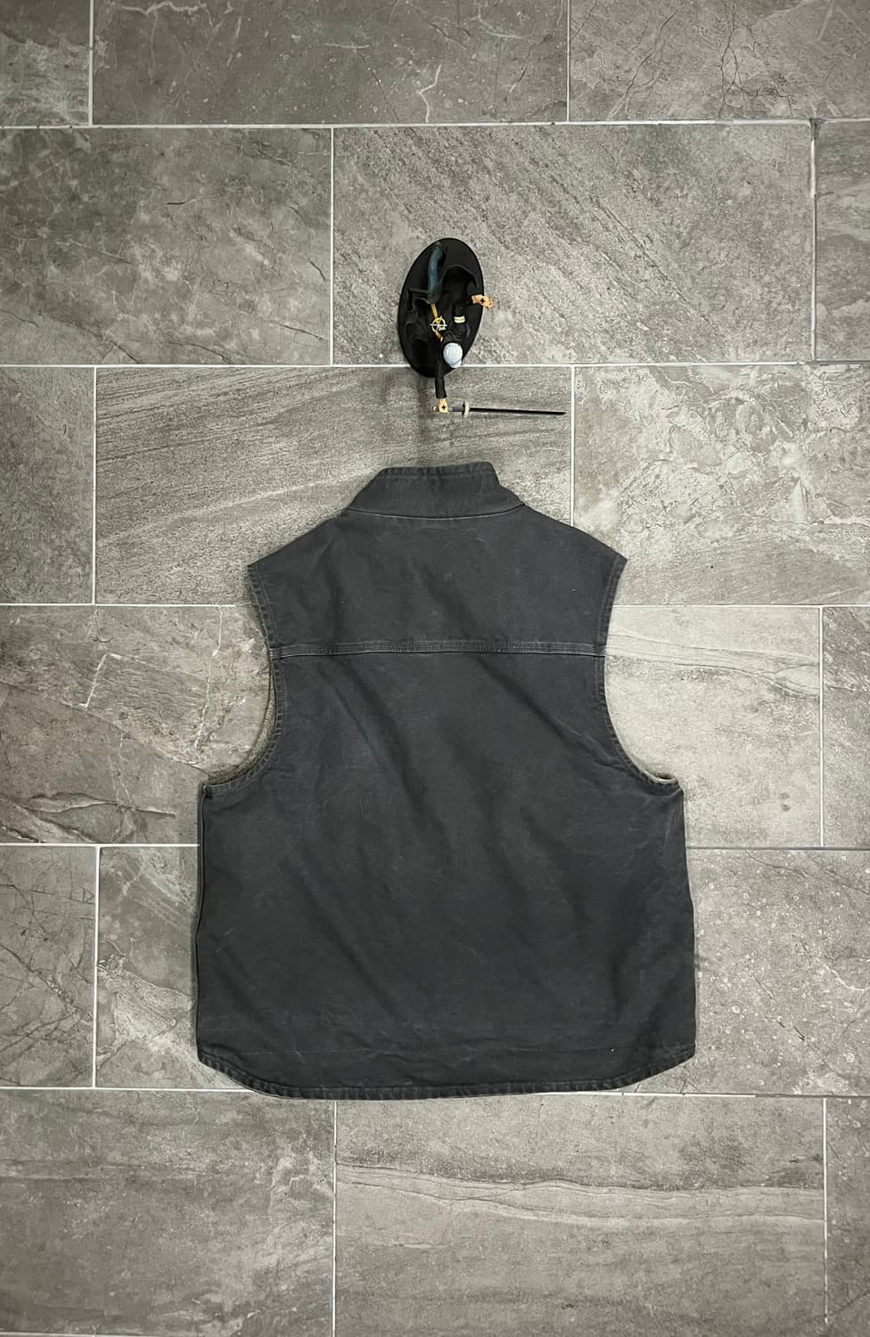 (XL)칼하트 셰르파 넥 조끼베스트 V33 GVL 그래블  상품이미지2