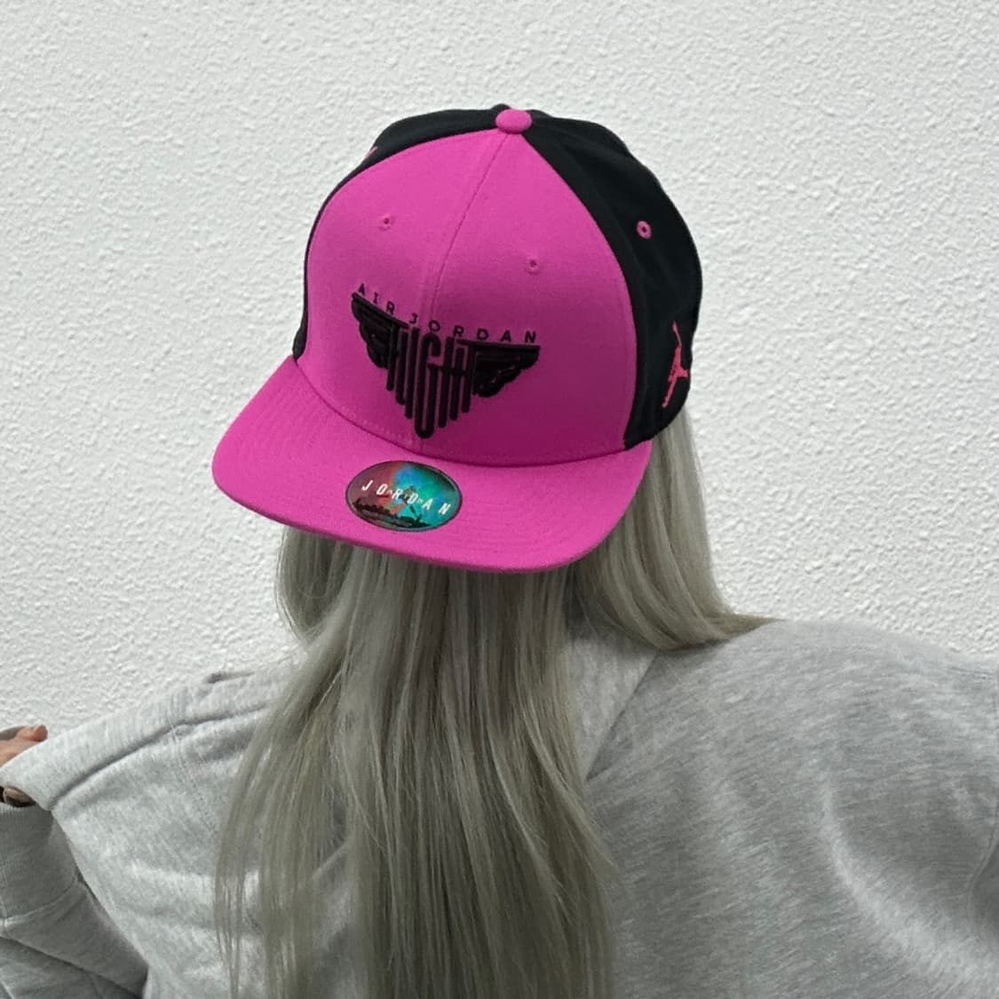 조던 에어 핑크배색 스냅백 상품이미지3