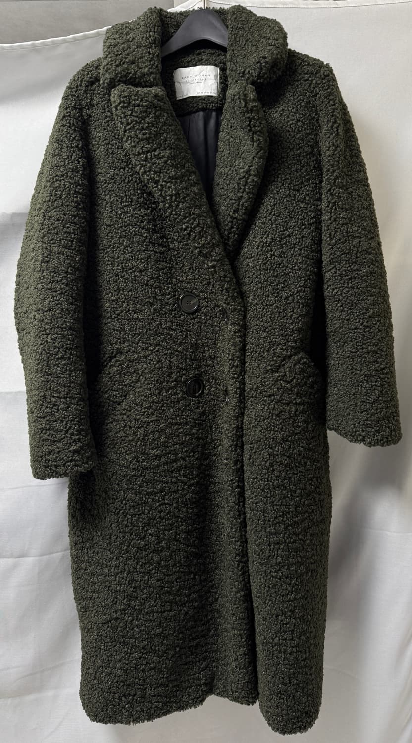 자라 테디베어 코트 여자 xs사이즈 상품이미지1