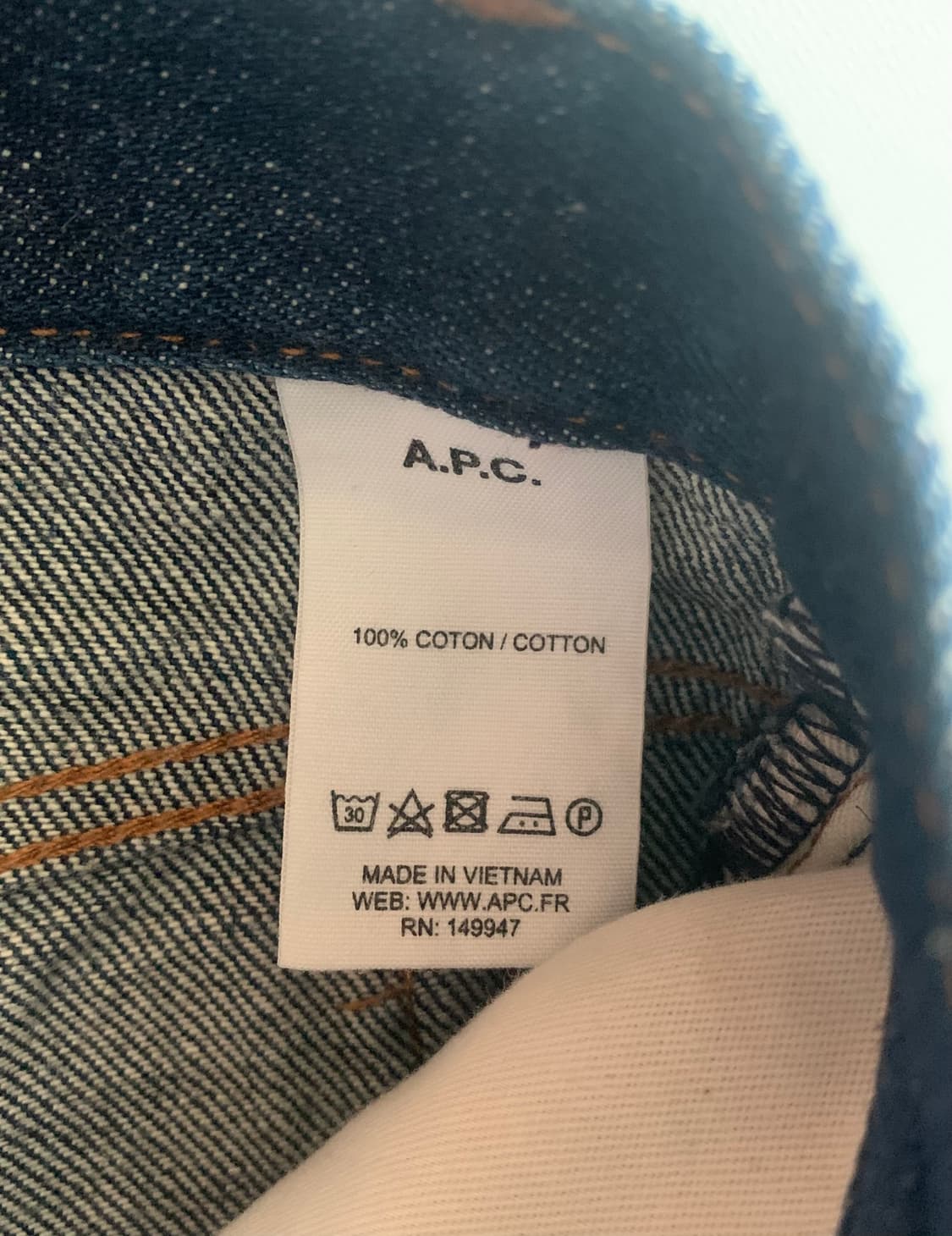 apc 진스탠다드 데님 30 상품이미지6