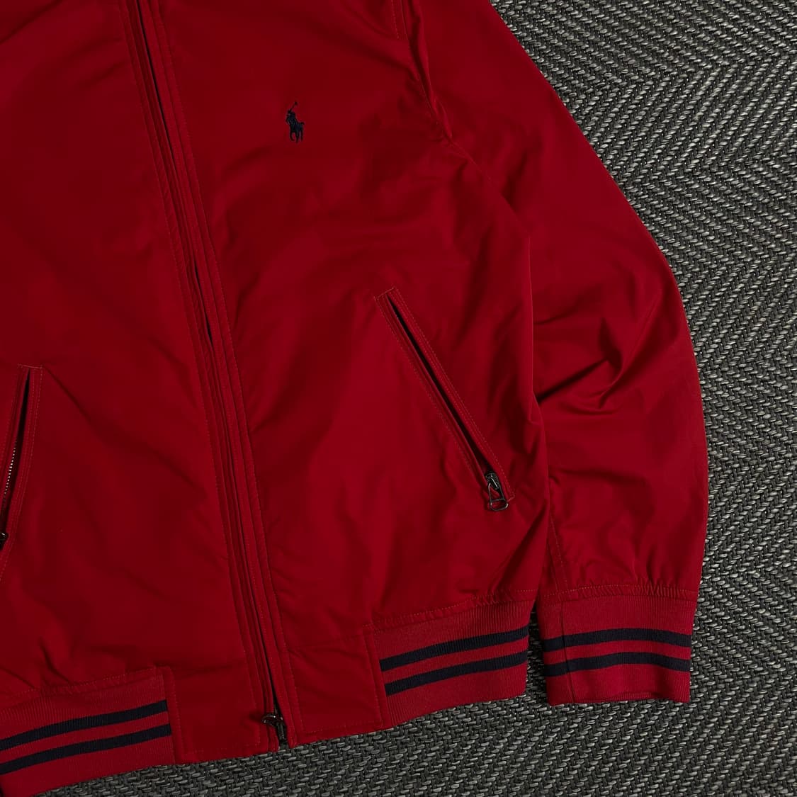 폴로 랄프로렌 포니 로고 해링턴 자켓o 3498 상품이미지2