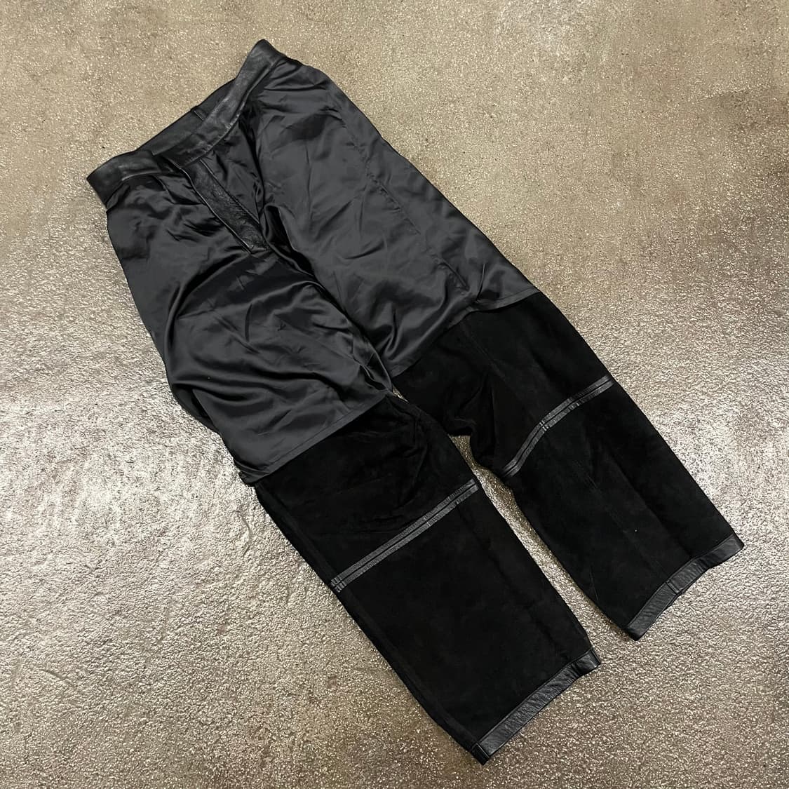 빈티지 루즈핏 소가죽 카고 팬츠 (33) 상품이미지6