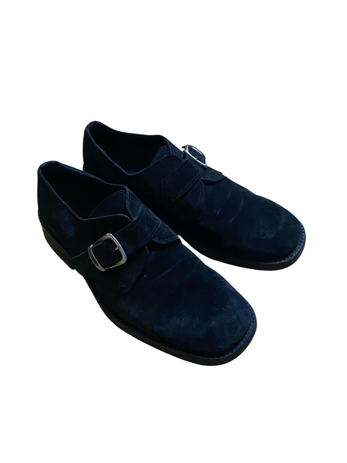 Suede Monk Strap Shoes 상품이미지1