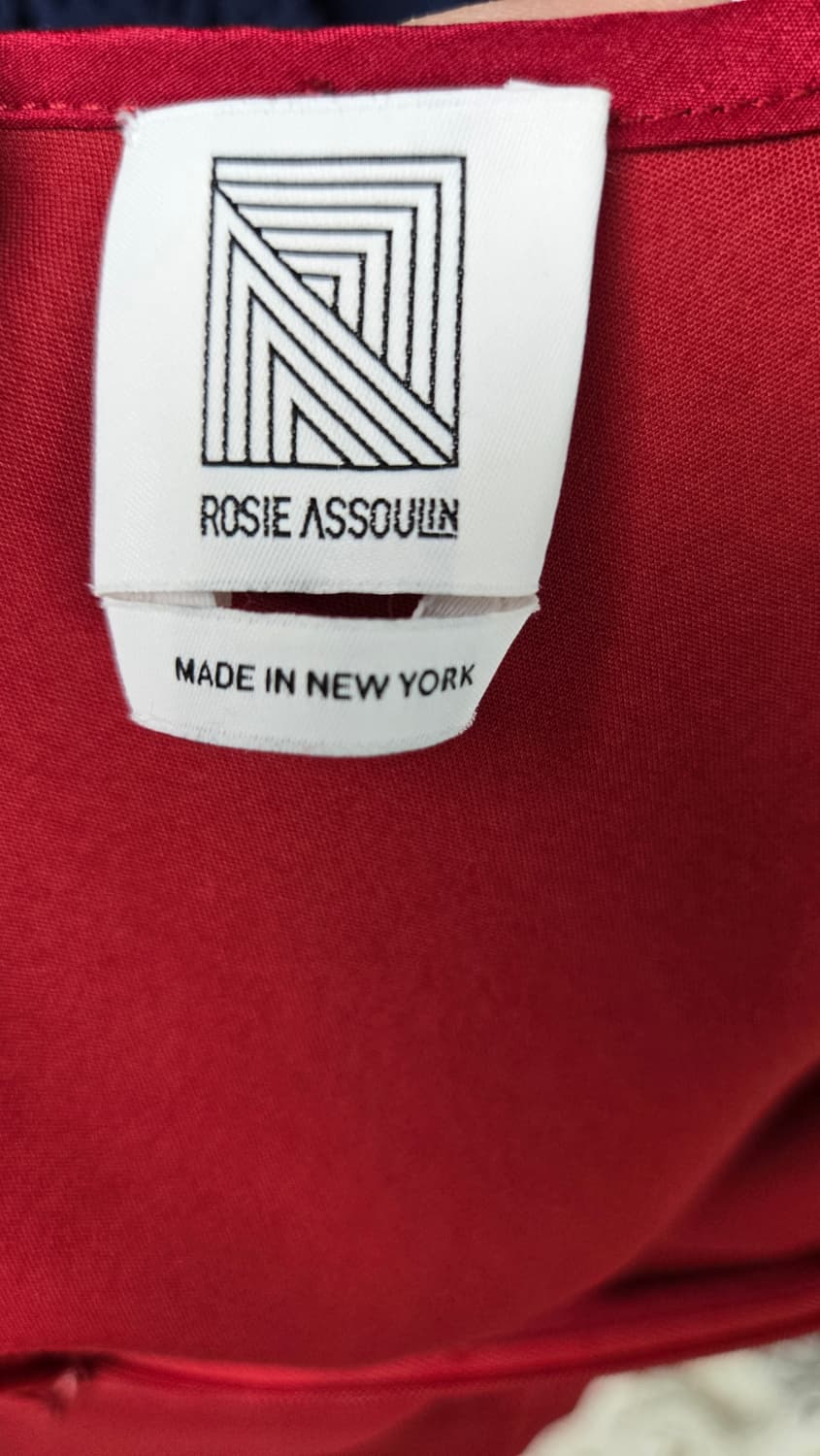 Rosie assoulin로지 아설린 볼륨 슬리브 블라우스 상품이미지8