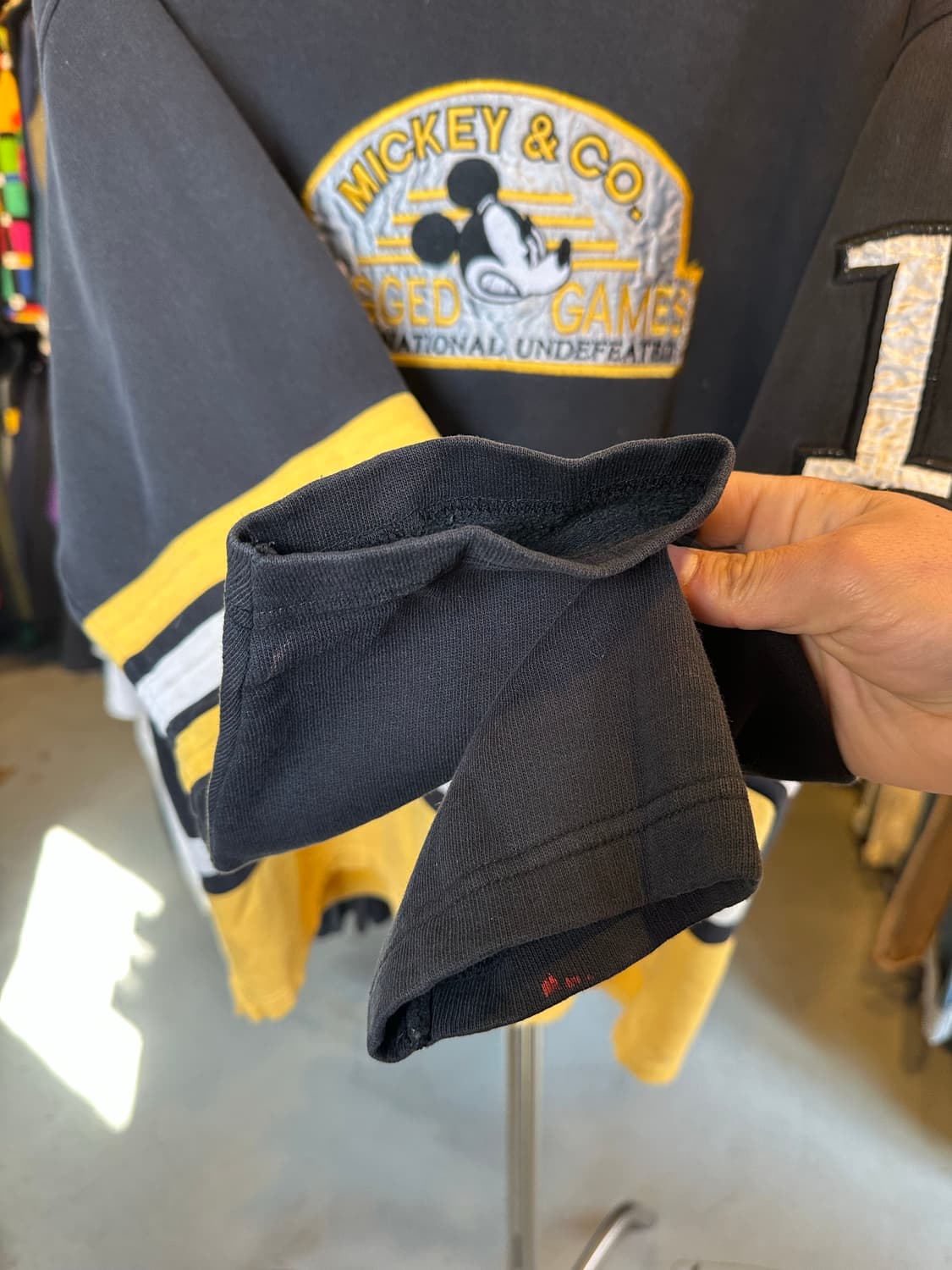 디즈니 미키마우스 자수 스웻 셔츠 상품이미지6