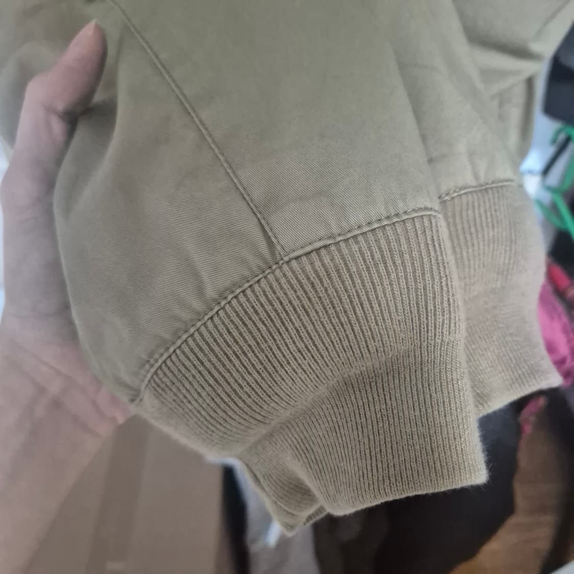 [XL] 폴로 랄프로렌 해링턴 자켓 베이지 바라쿠다 스타일 상품이미지5