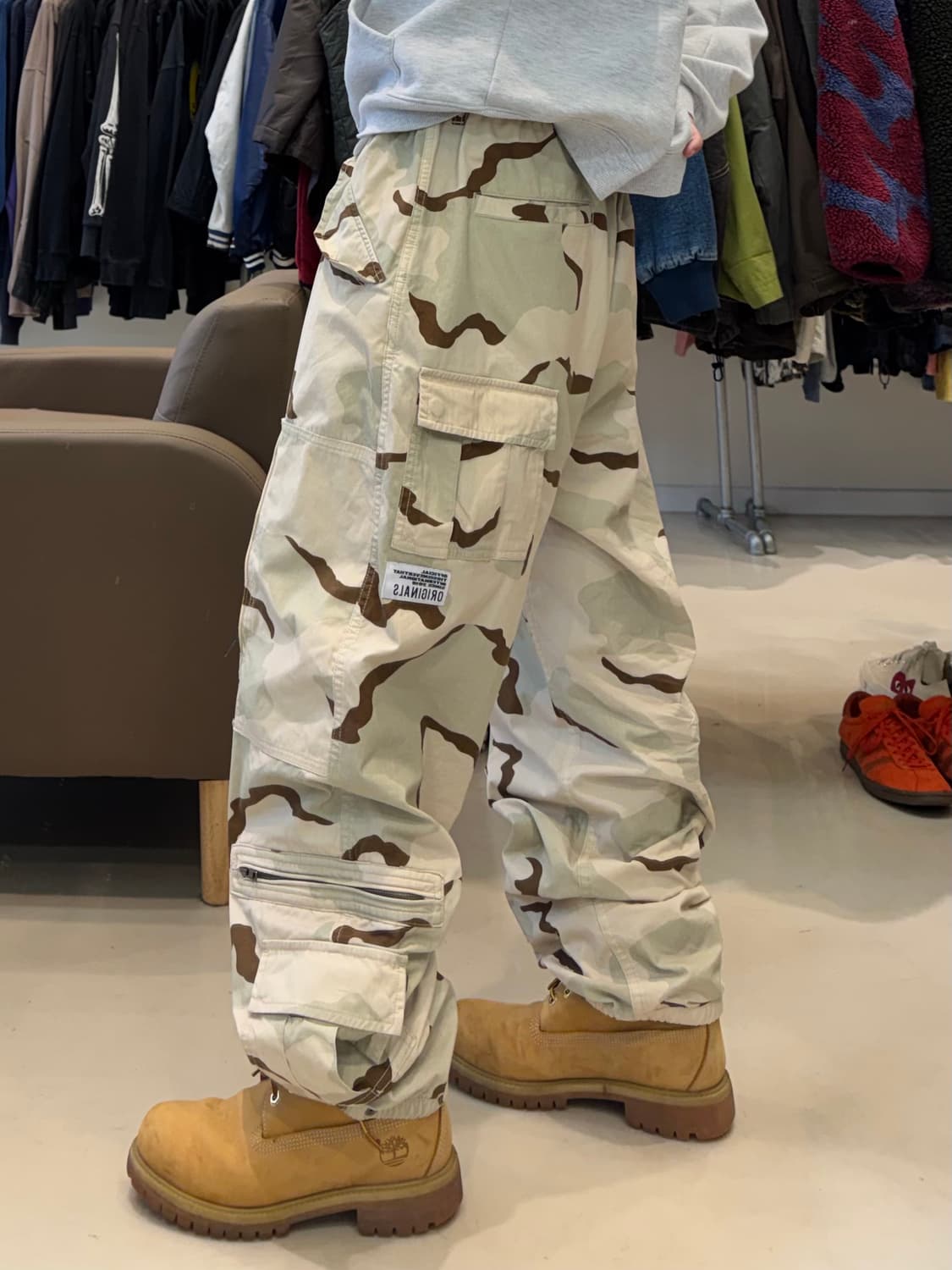 디스이즈네버댓 카고 플라이트 팬츠 데저트 카모 상품이미지8