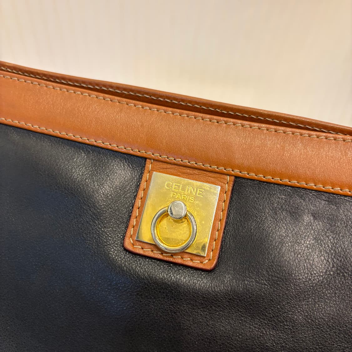 정품 올드 셀린느 클러치백     상품이미지3