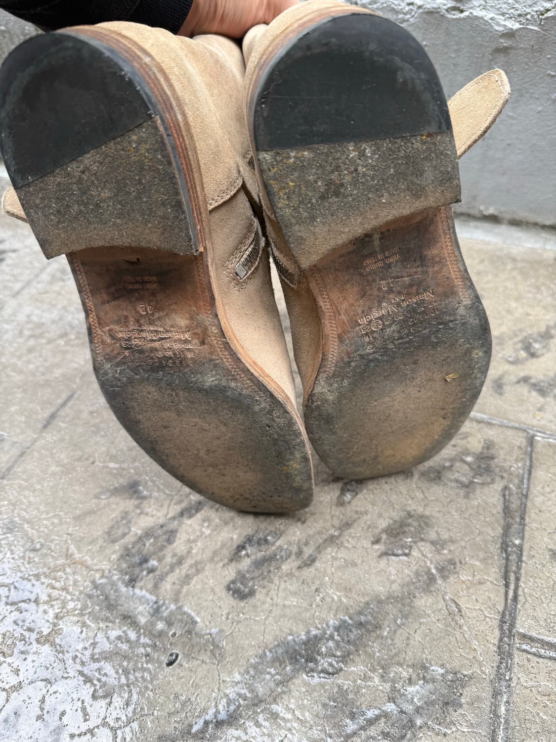 마르지엘라 버클 스트랩 엔지니어드 부츠 상품이미지6