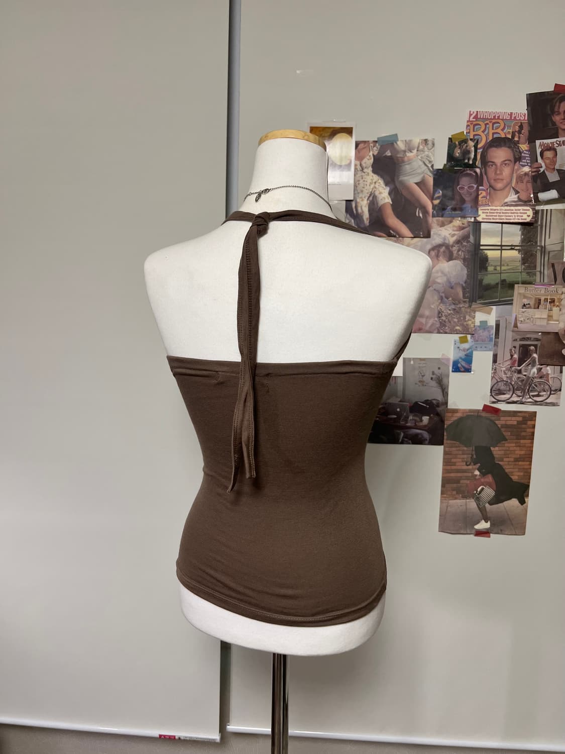 빈티지 홀터넥 나시 상품이미지2