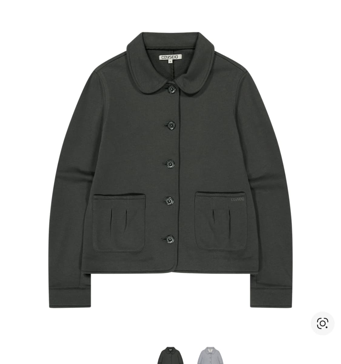 코이세이오 코지 스웻 자켓 차콜 사이즈 1 상품이미지1