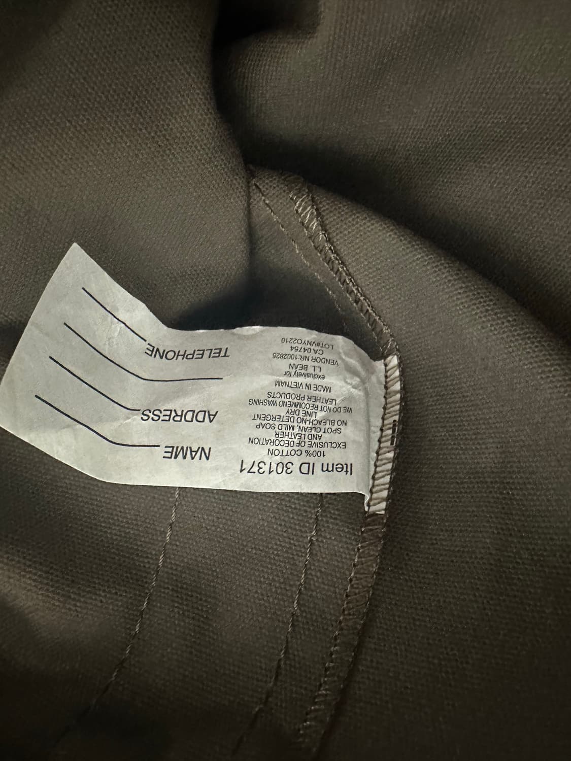 엘엘빈 그로서리 토트백 포실 브라운 상품이미지3