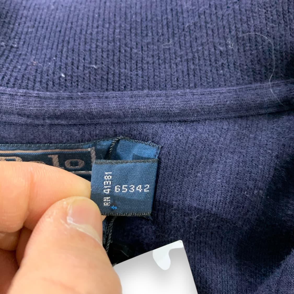 폴로 랄프로렌 반집업 니트 상품이미지6