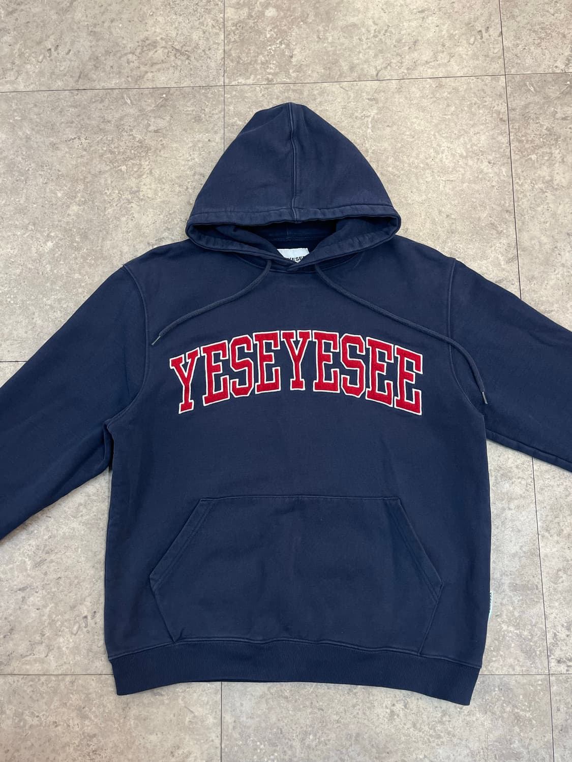 예스아이씨 후드티 네이비 M #csz2894 상품이미지5