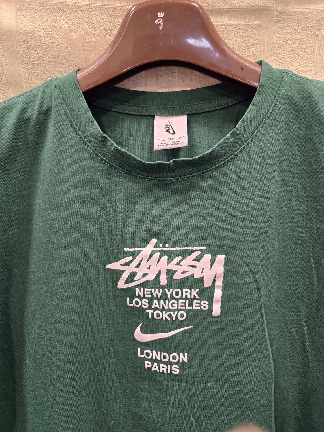 나이키 스투시 월드투어 반팔티 그린 100~105 상품이미지3