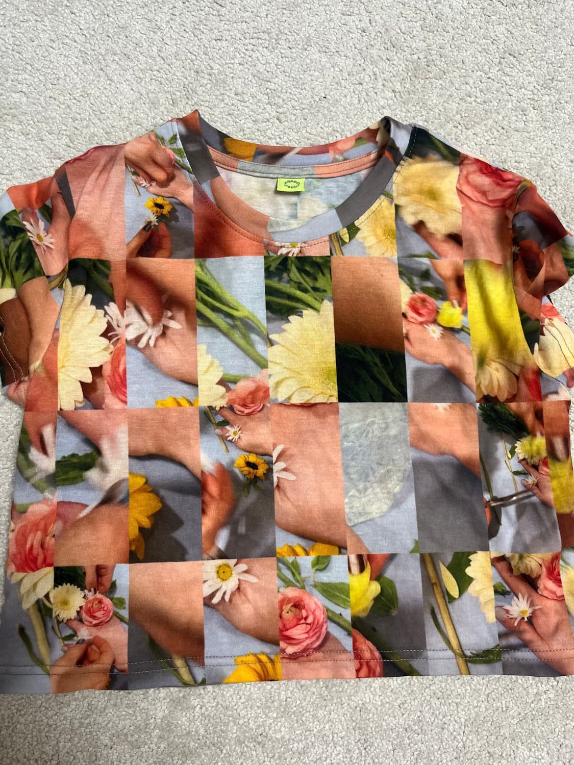 시눈 프린팅 반팔 상품이미지2