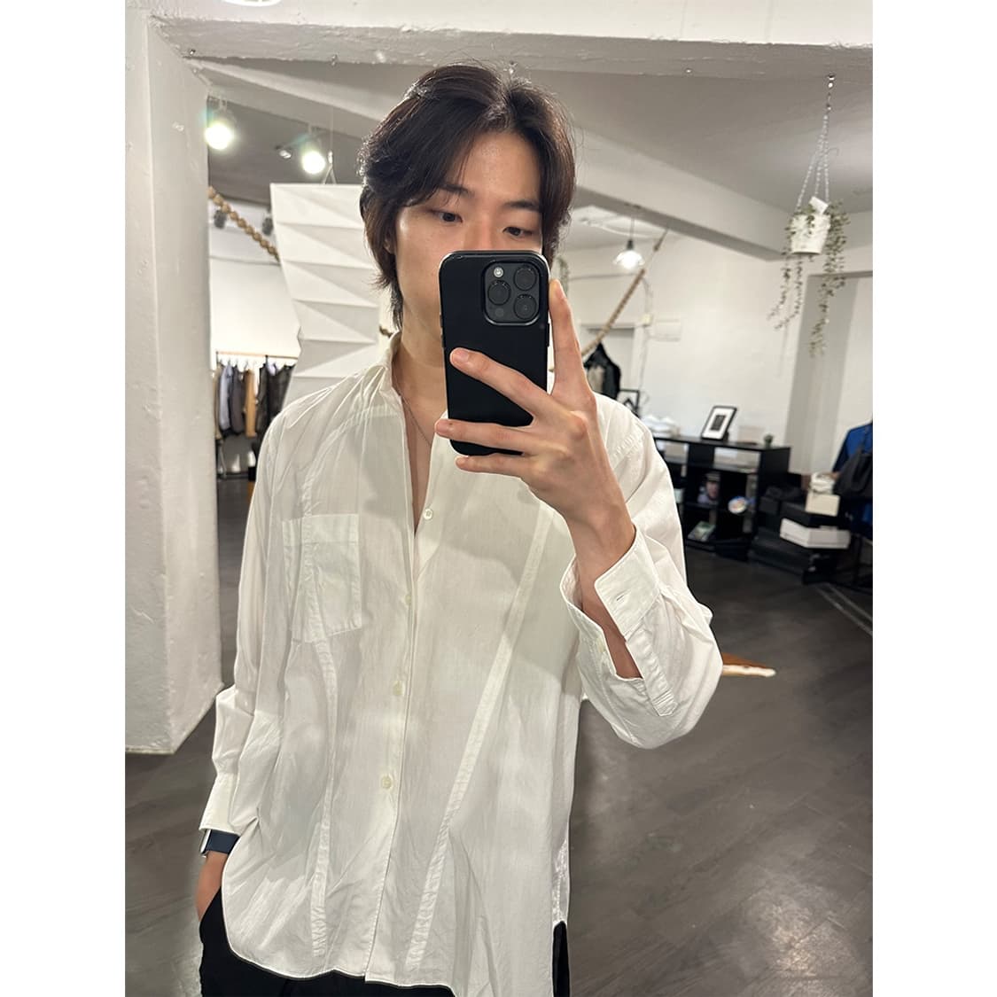 꼼데가르송 아카이브 하트 디테일 셔츠 상품이미지4