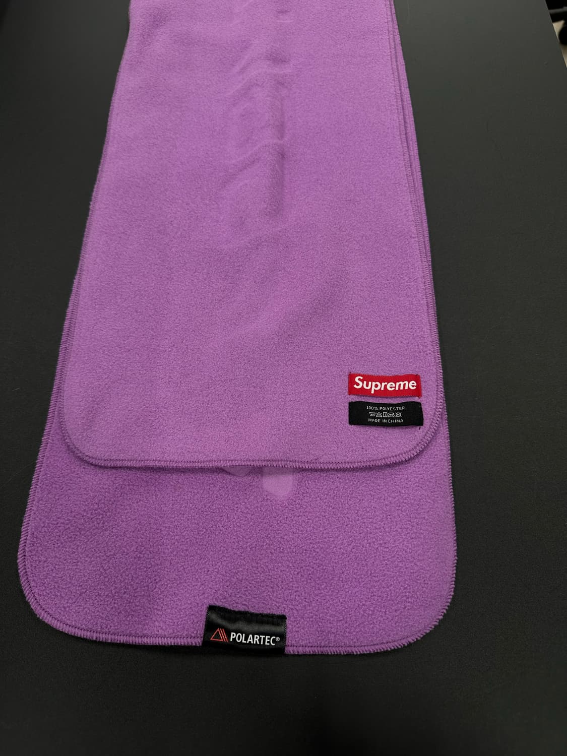 슈프림 FW19 폴라텍 머플러 퍼플 상품이미지7