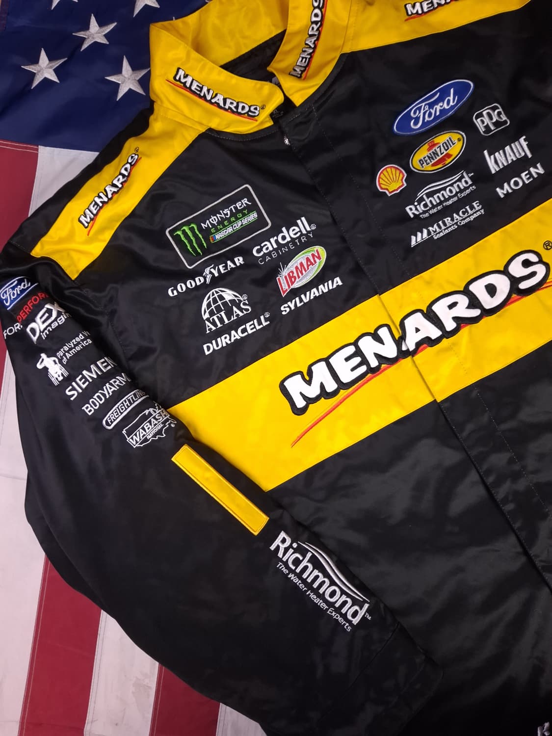 새제품급 팀 펜스키 Team Penske  오피셜 레이싱 자켓 상품이미지4
