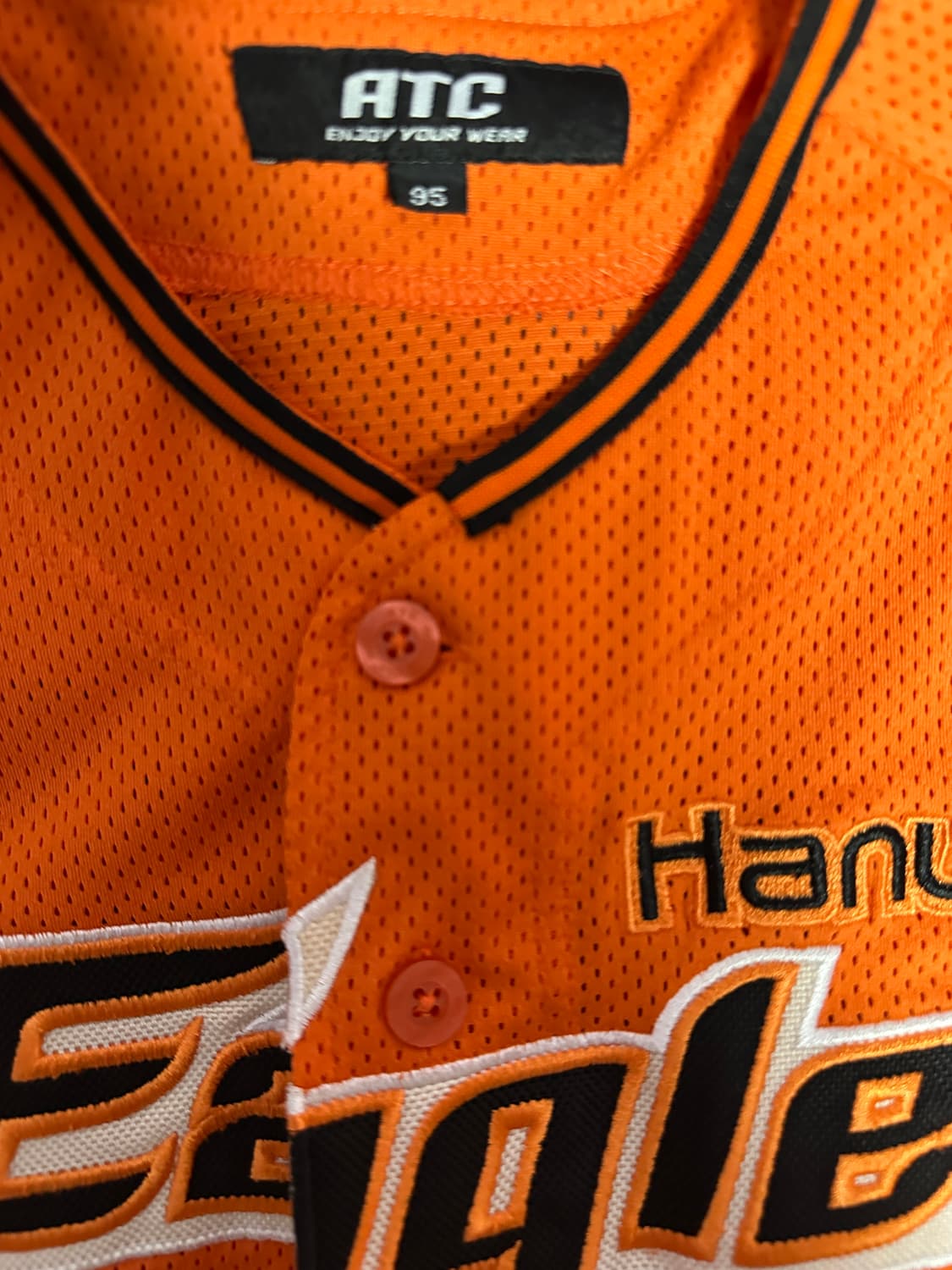 ATC 한화이글스 노마킹 유니폼 95사이즈 상품이미지3