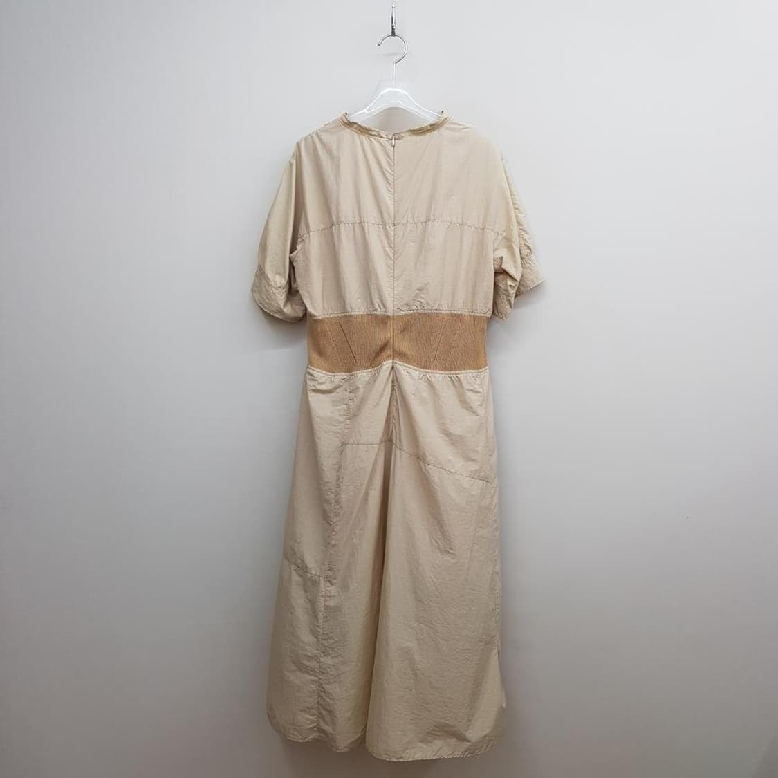 한섬 SJSJ 2022 허리 셔링 포인트 롱 원피스 88-98-165 상품이미지5