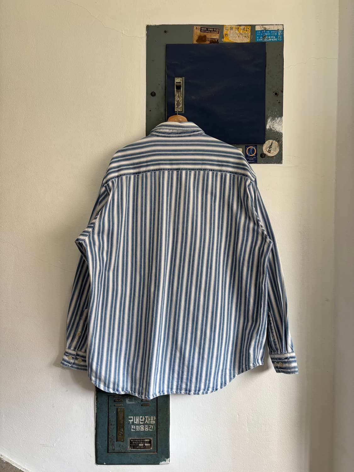 OLD GAP Denim Stripe Shirt 상품이미지5