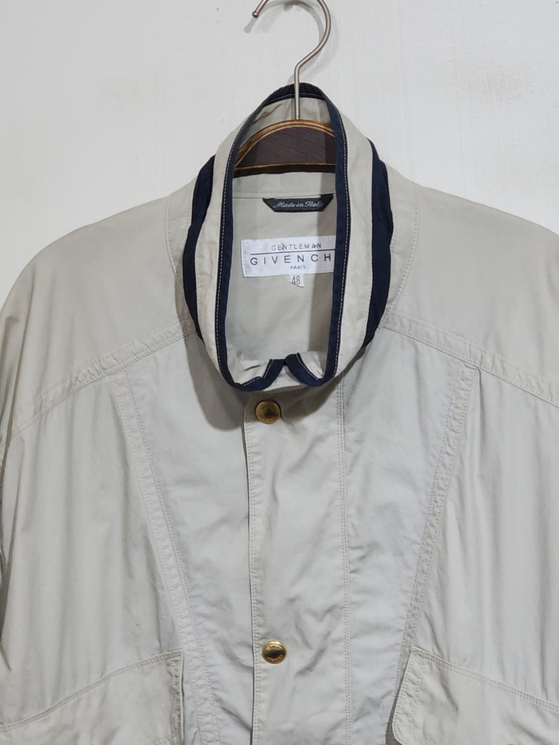 (L) 지방시 점퍼 금장단추 면자켓 이태리판 봄점퍼 상품이미지2