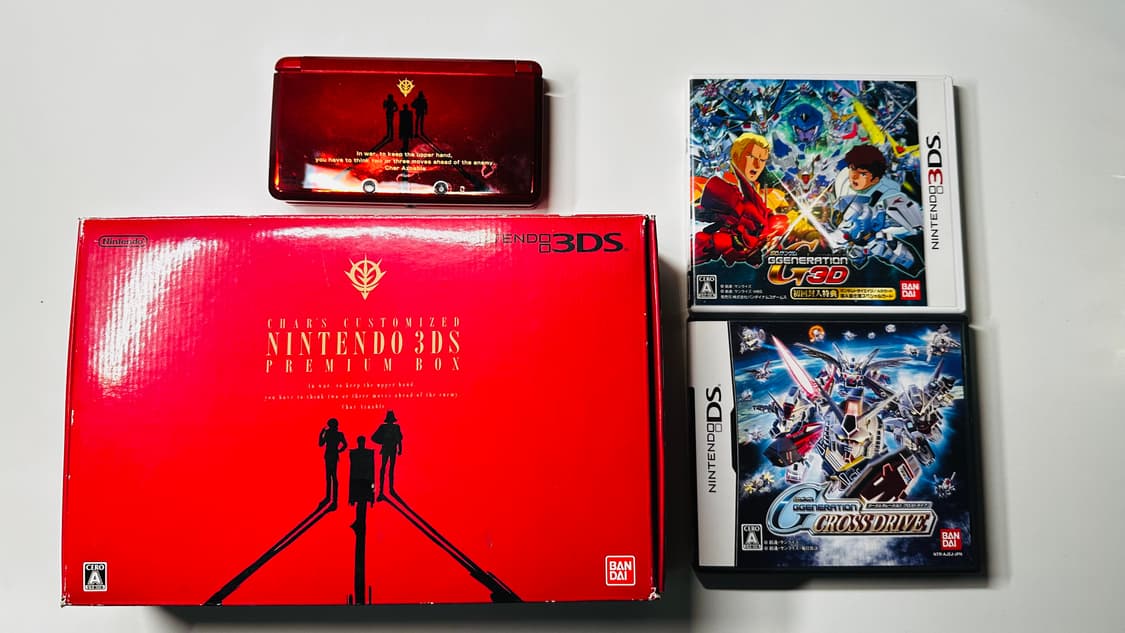 닌텐도 3DS 구작다수 샤아 에디션 프리미엄 박스 한정판 + 추가 구성품 상품이미지1