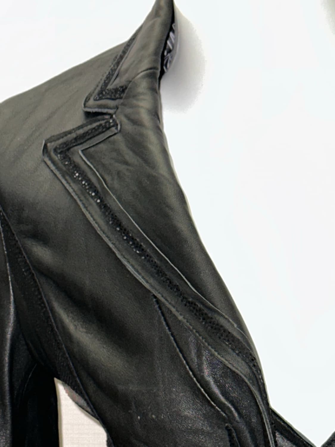 빈티지 양가죽 크롭 버튼 자켓 상품이미지7